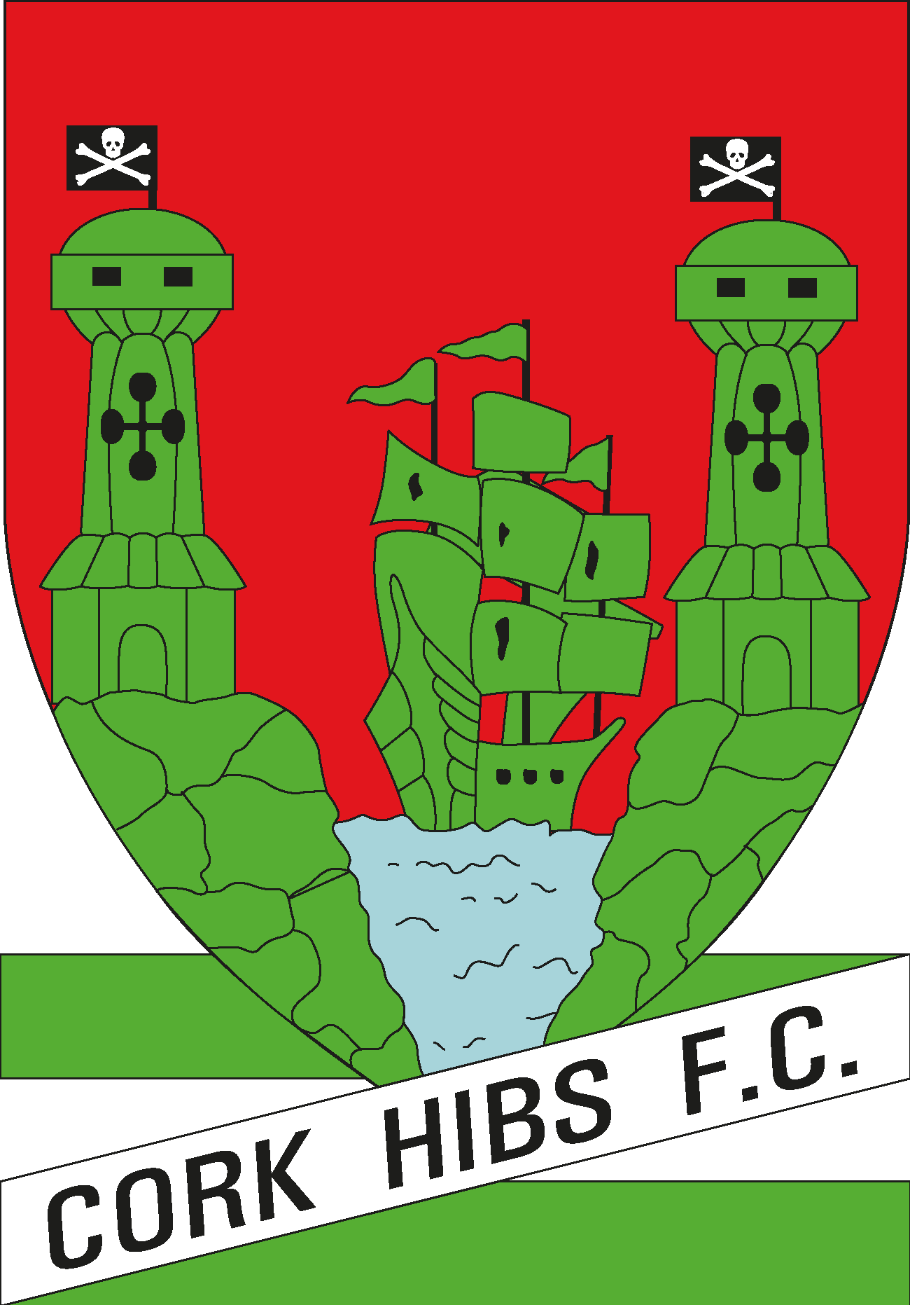 Cork Hibernians FC New Logo Vector Logo